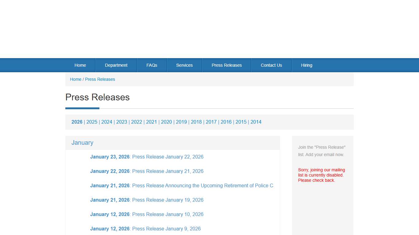 Monroe Police Department - To Serve And Protect